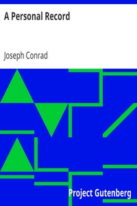 Book cover of "A Personal Record"