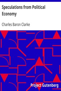 Book cover of "Speculations from Political Economy"