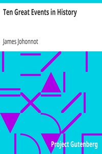 Book cover of "Ten Great Events in History"