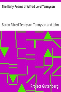 Book cover of "The Early Poems of Alfred Lord Tennyson"
