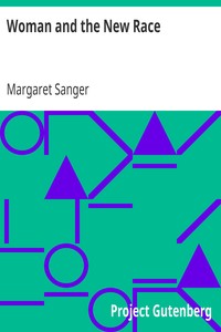 Book cover of "Woman and the New Race"