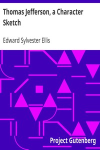 Book cover of "Thomas Jefferson, a Character Sketch"