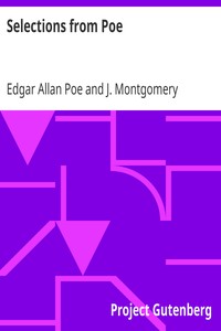 Book cover of "Selections from Poe"