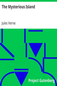 Book cover of "The Mysterious Island"