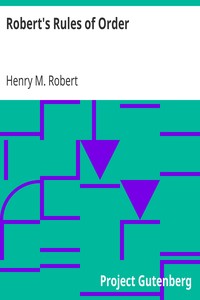 Book cover of "Robert's Rules of Order - Pocket Manual of Rules of Order for Deliberative Assemblies"