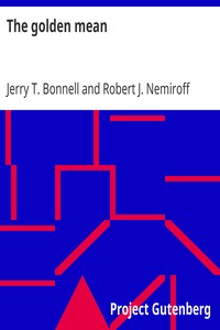 Book cover of "The golden mean"