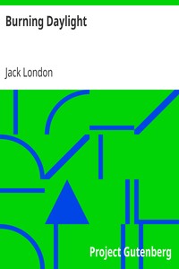 Book cover of "Burning Daylight"