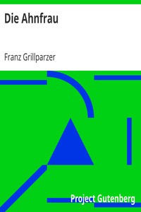 Book cover of "Die Ahnfrau"