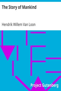 Book cover of "The Story of Mankind"