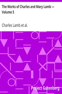 Book cover of "The Works of Charles and Mary Lamb — Volume 5 - The Letters of Charles and Mary Lamb, 1796-1820"