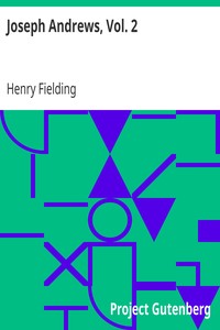 Book cover of "Joseph Andrews, Vol. 2"