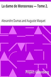 Book cover of "La dame de Monsoreau — Tome 2."