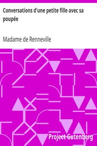 Book cover of "Conversations d'une petite fille avec sa poupée - Suivies de l'histoire de la poupée"