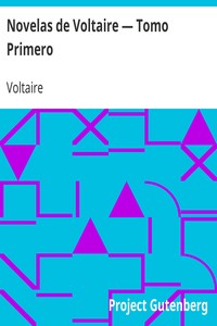 Book cover of "Novelas de Voltaire — Tomo Primero"