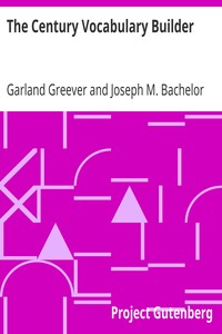 Book cover of "The Century Vocabulary Builder"
