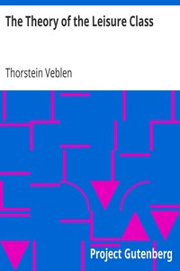 Book cover of "The Theory of the Leisure Class"