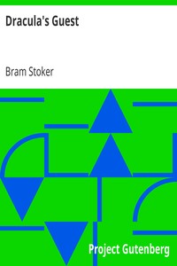 Book cover of "Dracula's Guest"
