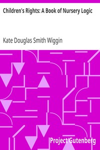 Book cover of "Children's Rights: A Book of Nursery Logic"