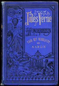 Book cover of "Naar het middelpunt der Aarde"