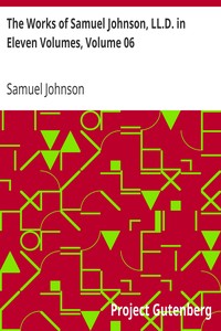 Book cover of "The Works of Samuel Johnson, LL.D. in Eleven Volumes, Volume 06 - Reviews, Political Tracts, and Lives of Eminent Persons"