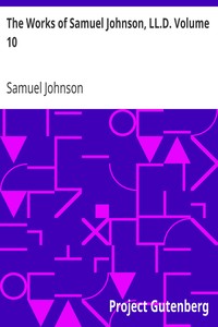 Book cover of "The Works of Samuel Johnson, LL.D. Volume 10 - Parlimentary Debates I"