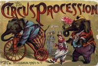 Book cover of "The Circus Procession"