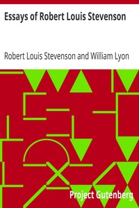 Book cover of "Essays of Robert Louis Stevenson - Selected and Edited With an Introduction and Notes by William Lyon Phelps"