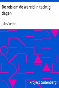 Book cover of "De reis om de wereld in tachtig dagen"