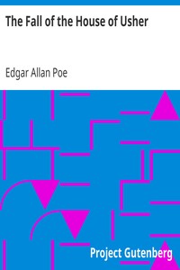 Book cover of "The Fall of the House of Usher"