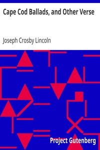 Book cover of "Cape Cod Ballads, and Other Verse"