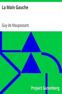 Book cover of "La Main Gauche"