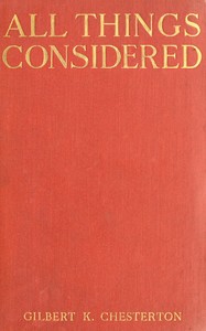 Book cover of "All Things Considered"