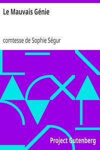 Book cover of "Le Mauvais Génie"