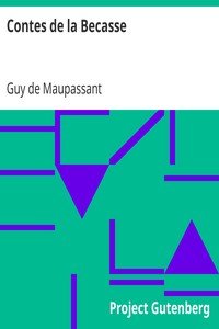 Book cover of "Contes de la Becasse"