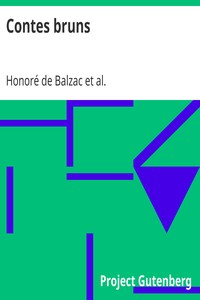 Book cover of "Contes bruns"