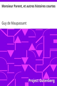 Book cover of "Monsieur Parent, et autres histoires courtes"