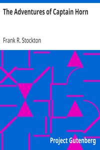 Book cover of "The Adventures of Captain Horn"