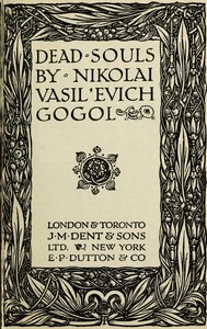 Book cover of "Dead Souls"