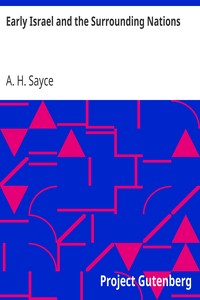 Book cover of "Early Israel and the Surrounding Nations"