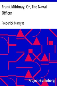 Book cover of "Frank Mildmay; Or, The Naval Officer"