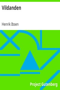 Book cover of "Vildanden"