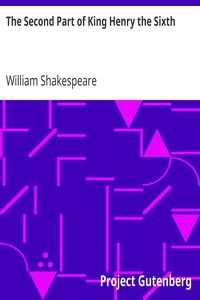 Book cover of "The Second Part of King Henry the Sixth"