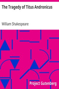 Book cover of "The Tragedy of Titus Andronicus"