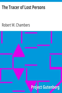 Book cover of "The Tracer of Lost Persons"