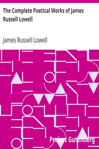 Book cover of "The Complete Poetical Works of James Russell Lowell"