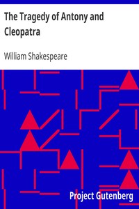 Book cover of "The Tragedy of Antony and Cleopatra"