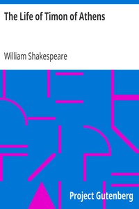 Book cover of "The Life of Timon of Athens"