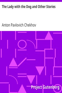 Book cover of "The Lady with the Dog and Other Stories"