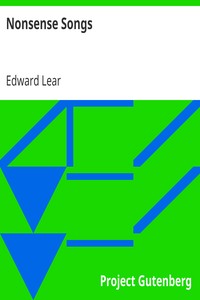 Book cover of "Nonsense Songs"