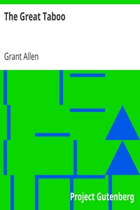 Book cover of "The Great Taboo"
